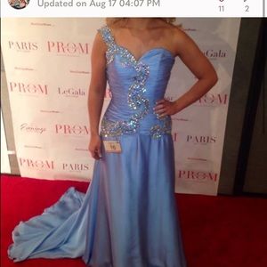 One of a Kind Blue Gown